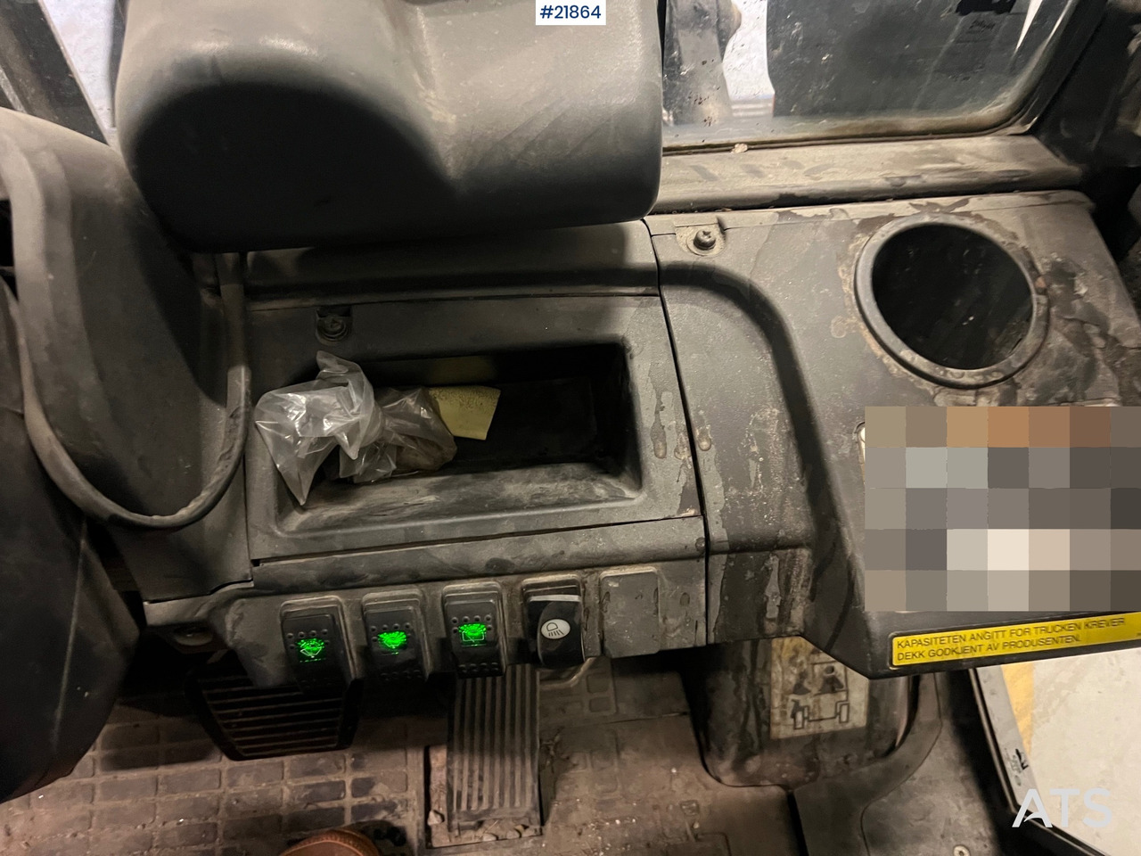 Stivuitor diesel CAT DP30N truck: Foto 17