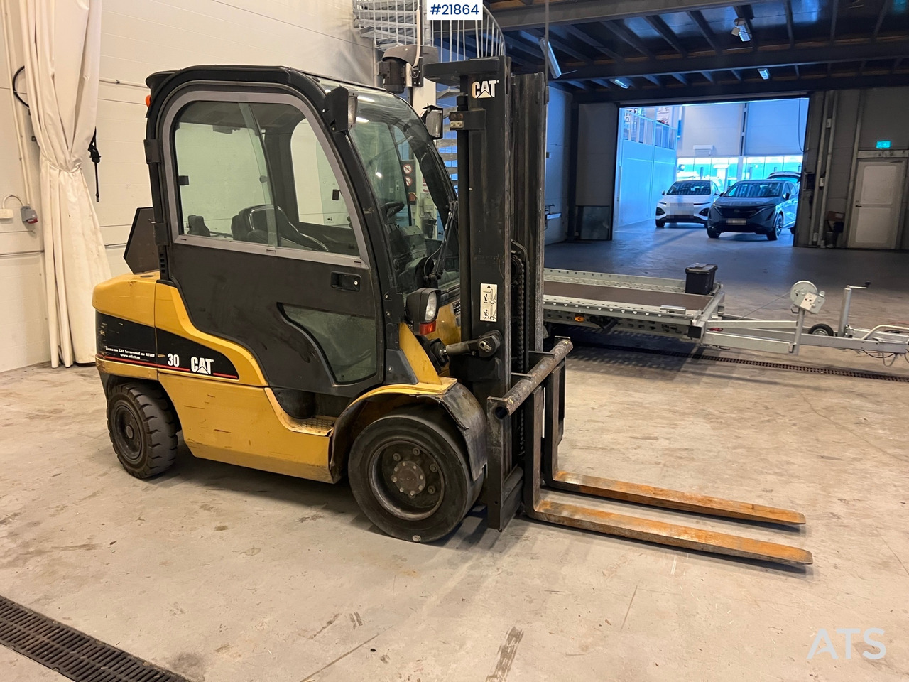 Stivuitor diesel CAT DP30N truck: Foto 6