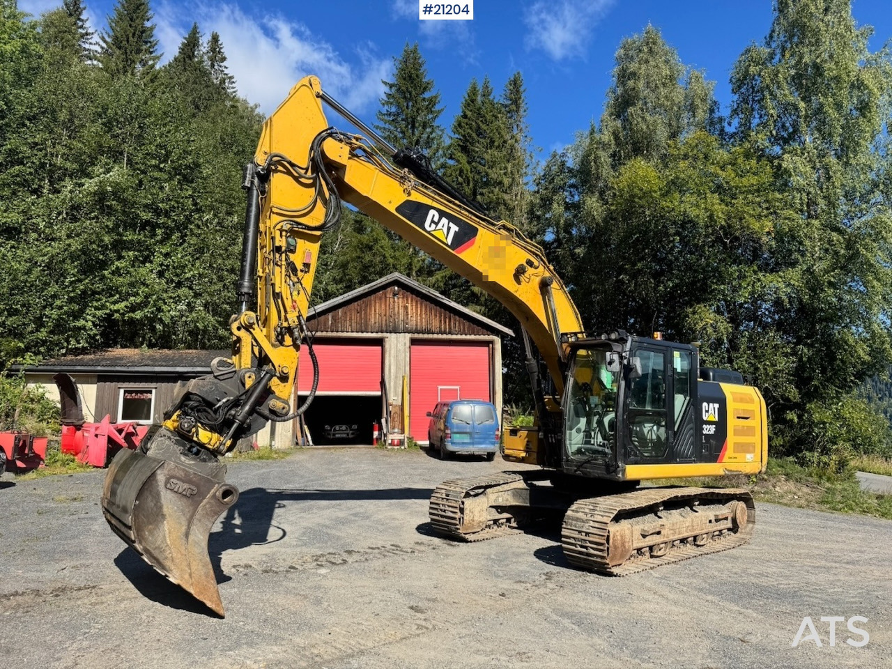 Caterpillar 323FL - Excavator pe şenile: Foto 1 Caterpillar 323FL - Excavator pe şenile: Foto 1