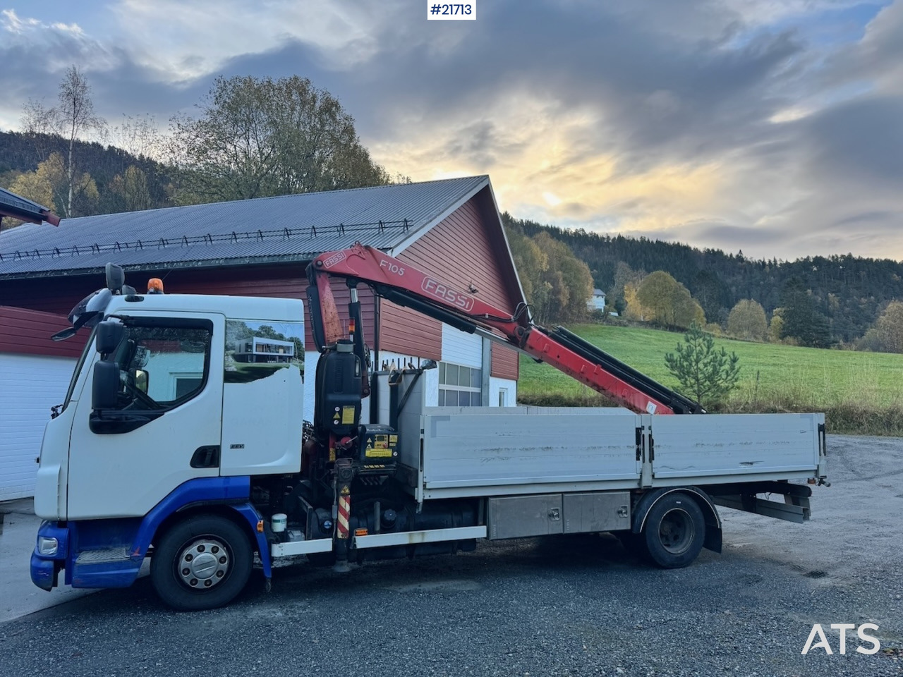 DAF 2012 DAF Fa 45.220 Kranbil. - Camion cu macara: Foto 4 DAF 2012 DAF Fa 45.220 Kranbil. - Camion cu macara: Foto 4