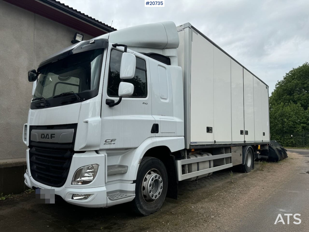 DAF CF310 - Camion furgon: Foto 1 DAF CF310 - Camion furgon: Foto 1