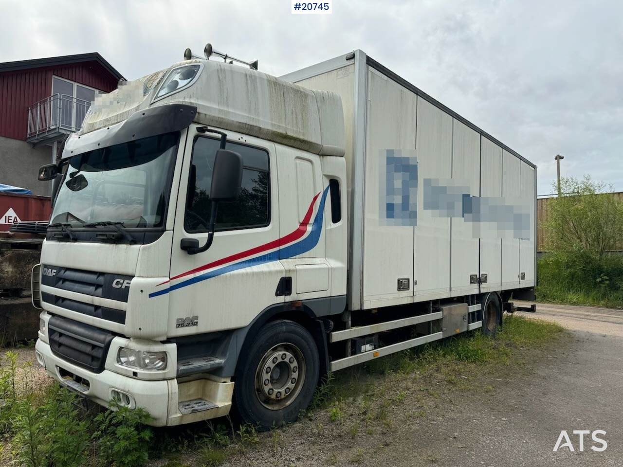 DAF CF75.310 - Camion furgon: Foto 1 DAF CF75.310 - Camion furgon: Foto 1
