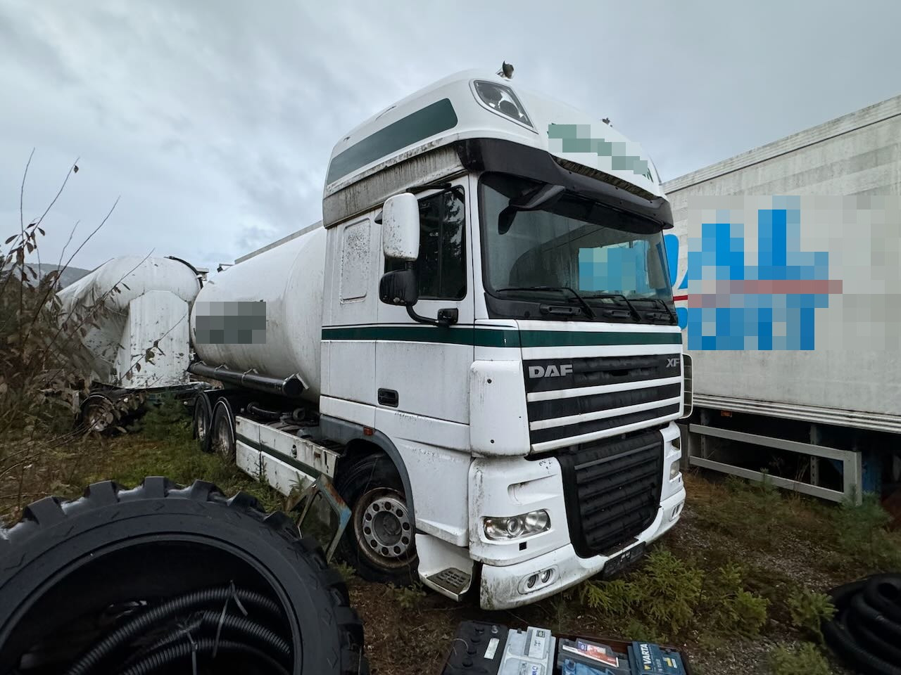 DAF XF510 Bulkbil m/ tipp - Camion cisternă: Foto 1 DAF XF510 Bulkbil m/ tipp - Camion cisternă: Foto 1