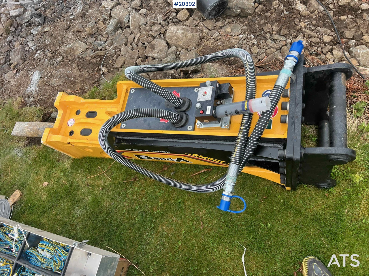 Danda D&A150DX pigg hammer (1231 kg ) m/ s60 feste - Ciocan hidraulic: Foto 2 Danda D&A150DX pigg hammer (1231 kg ) m/ s60 feste - Ciocan hidraulic: Foto 2