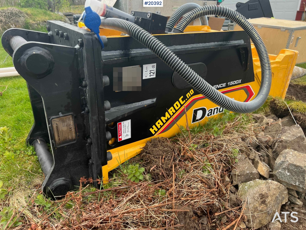 Danda D&A150DX pigg hammer (1231 kg ) m/ s60 feste - Ciocan hidraulic: Foto 4 Danda D&A150DX pigg hammer (1231 kg ) m/ s60 feste - Ciocan hidraulic: Foto 4