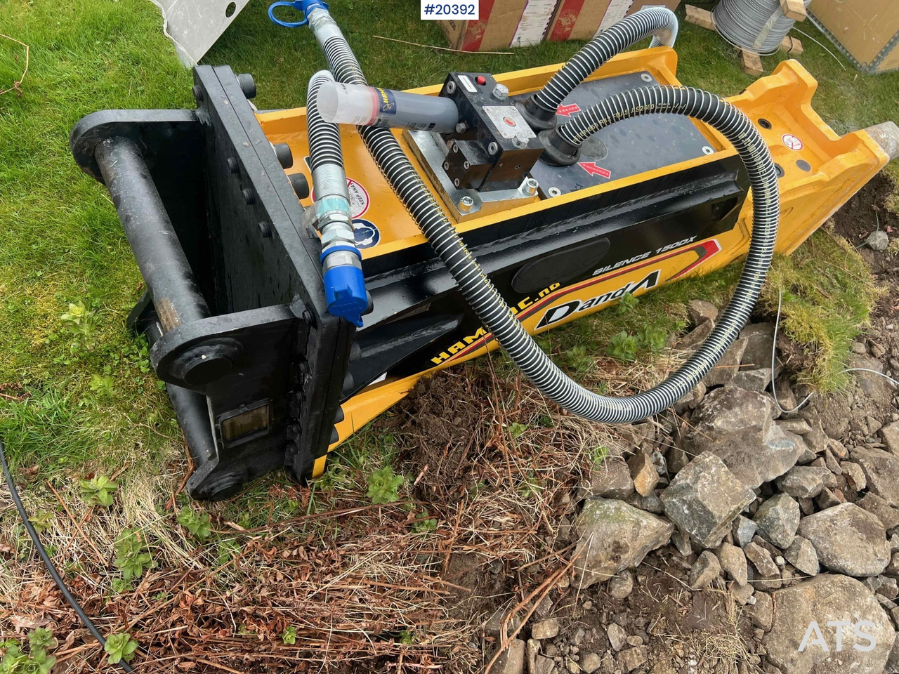 Danda D&A150DX pigg hammer (1231 kg ) m/ s60 feste - Ciocan hidraulic: Foto 3 Danda D&A150DX pigg hammer (1231 kg ) m/ s60 feste - Ciocan hidraulic: Foto 3