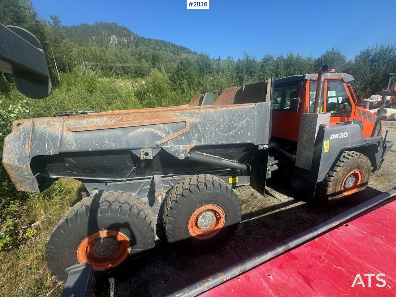 Doosan DA 30 Dumper - Camion articulat: Foto 3 Doosan DA 30 Dumper - Camion articulat: Foto 3