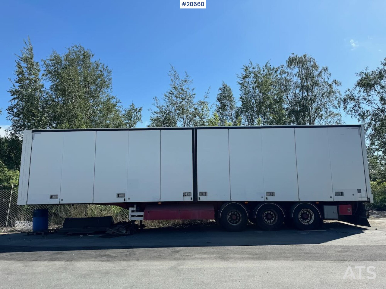 Ekeri Skapsemi m/ full sideåpning og Carrier aggregat - Semiremorcă frigider: Foto 1 Ekeri Skapsemi m/ full sideåpning og Carrier aggregat - Semiremorcă frigider: Foto 1