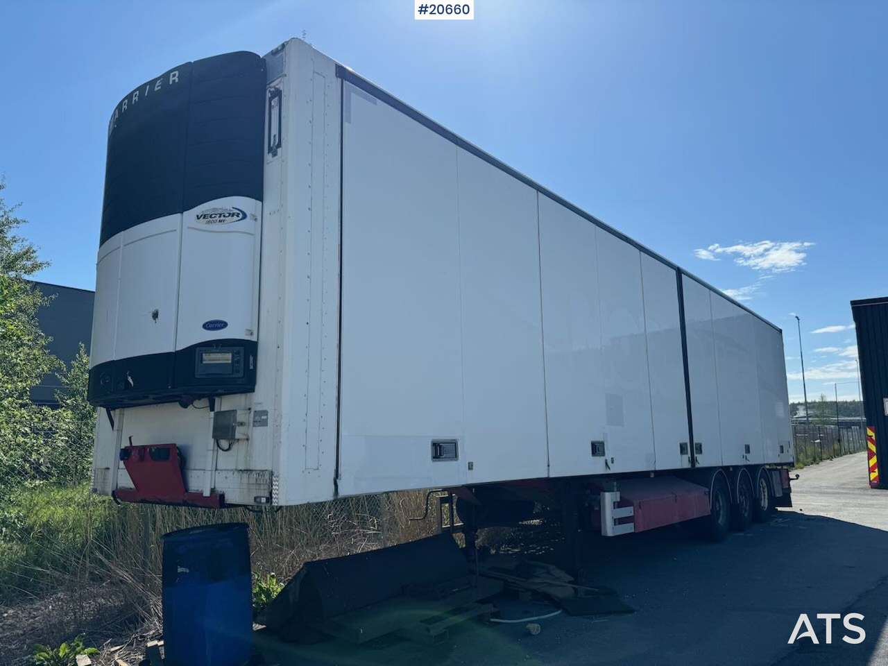 Ekeri Skapsemi m/ full sideåpning og Carrier aggregat - Semiremorcă frigider: Foto 2 Ekeri Skapsemi m/ full sideåpning og Carrier aggregat - Semiremorcă frigider: Foto 2