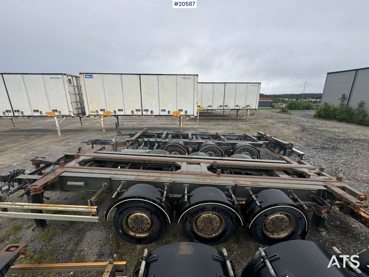 F.A.G 2015 F.A.G Containerkjerre – med tipp - Remorcă transport containere/ Swap body: Foto 2 F.A.G 2015 F.A.G Containerkjerre – med tipp - Remorcă transport containere/ Swap body: Foto 2
