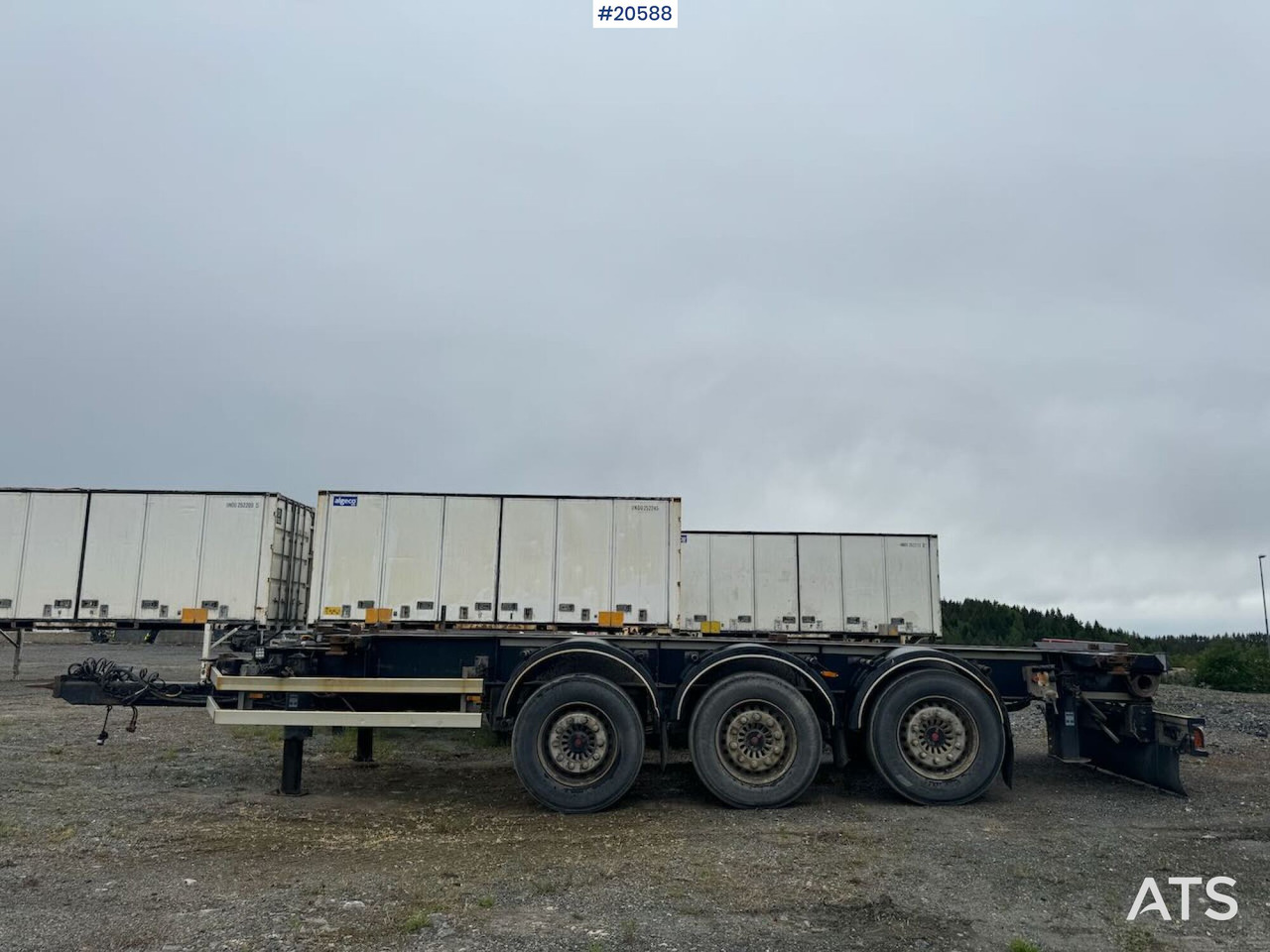 F.A.G 2015 F.A.G Containerkjerre – med tipp - Remorcă transport containere/ Swap body: Foto 2 F.A.G 2015 F.A.G Containerkjerre – med tipp - Remorcă transport containere/ Swap body: Foto 2