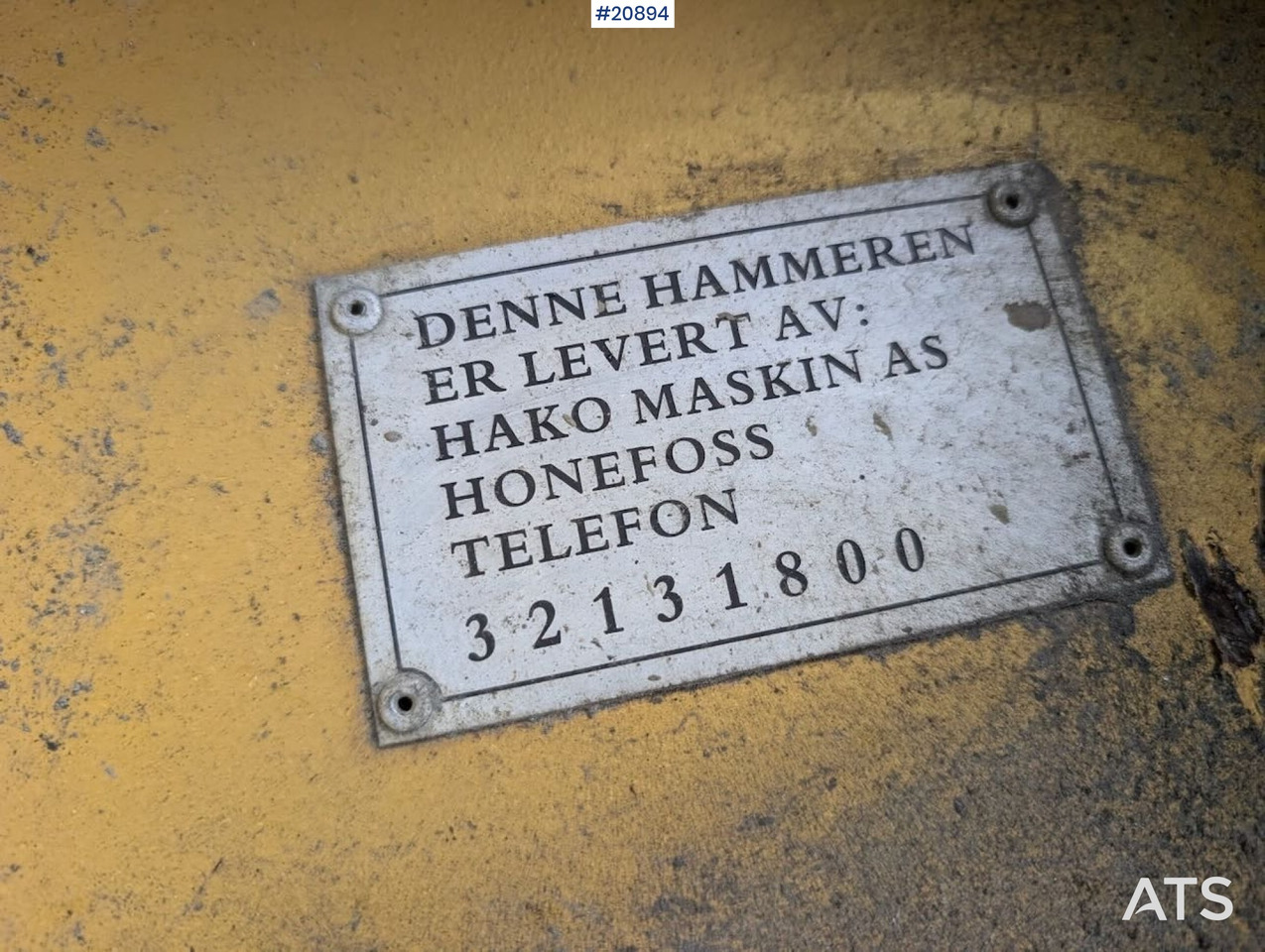 Ciocan hidraulic pentru Utilaje constructii Giant GT200: Foto 12 Ciocan hidraulic pentru Utilaje constructii Giant GT200: Foto 12