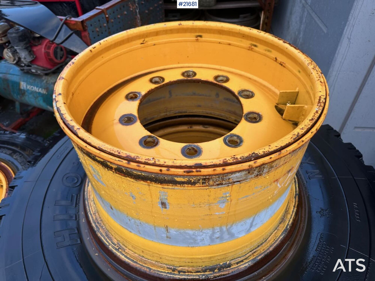 Hilo Dekkene har stått på en Volvo L60E - Anvelope și jante pentru Utilaje constructii: Foto 4 Hilo Dekkene har stått på en Volvo L60E - Anvelope și jante pentru Utilaje constructii: Foto 4