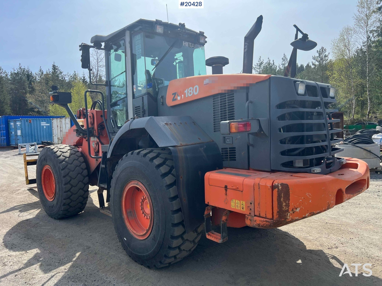 Hitachi ZW 180 - Încărcător frontal pe pneuri: Foto 1 Hitachi ZW 180 - Încărcător frontal pe pneuri: Foto 1