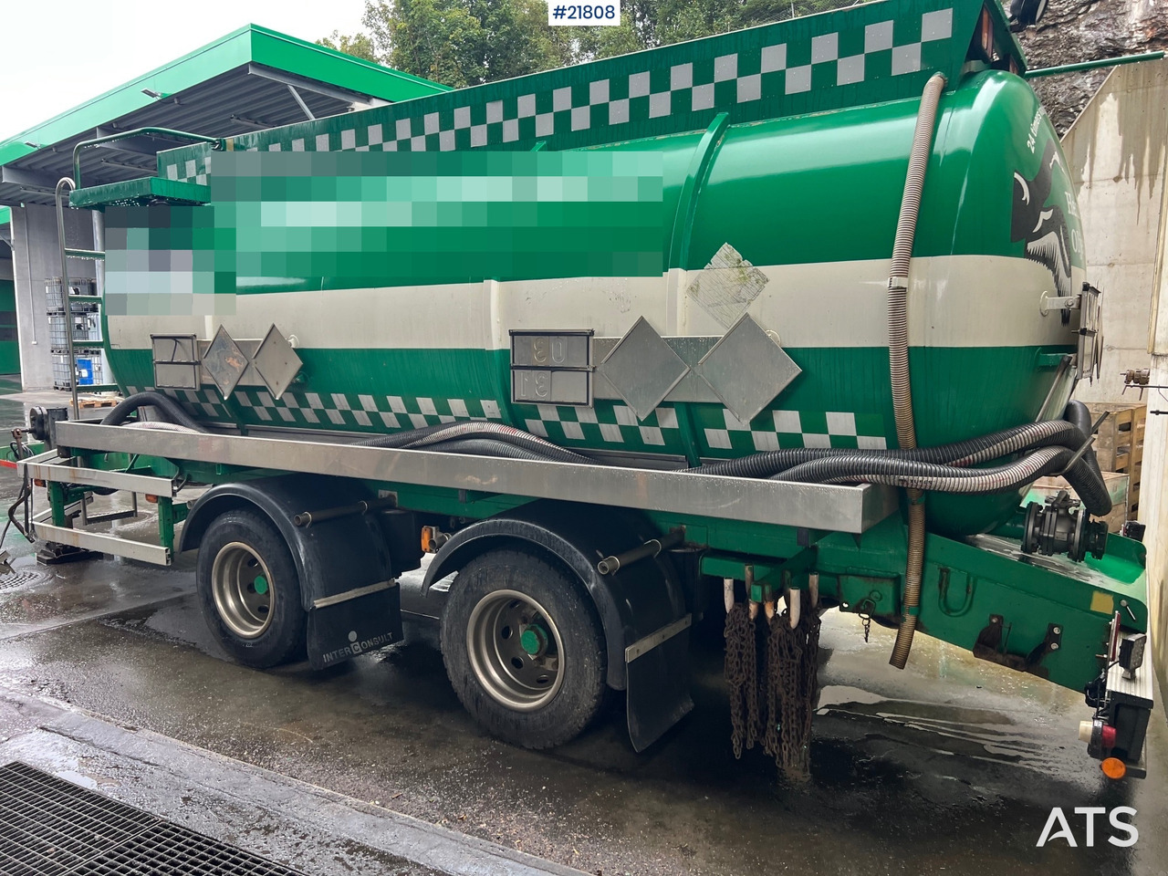 Jyki 2002 jyki ts2-15cr 2 akslet tankhenger rep.objekt - Remorcă cisternă: Foto 2 Jyki 2002 jyki ts2-15cr 2 akslet tankhenger rep.objekt - Remorcă cisternă: Foto 2