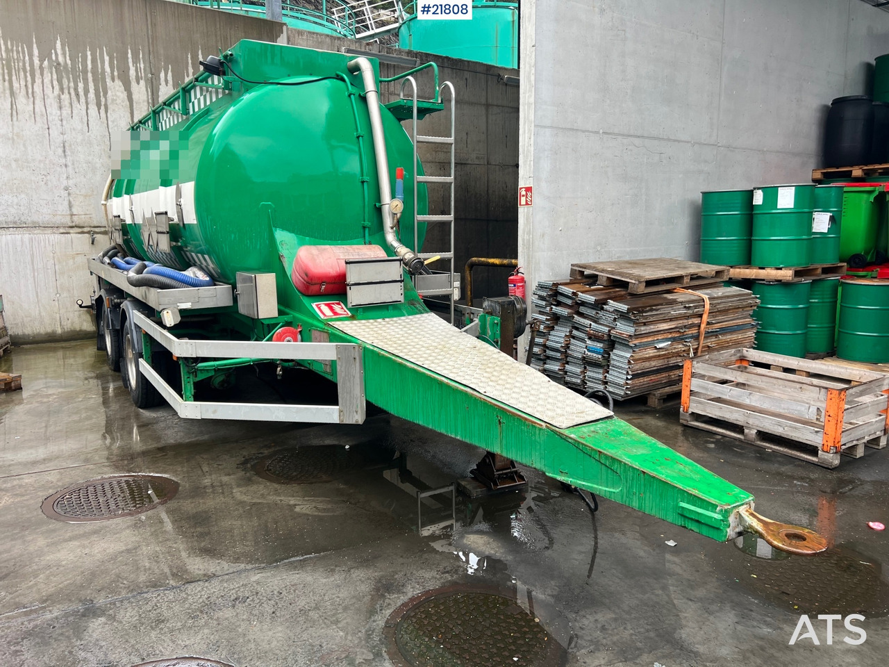 Jyki 2002 jyki ts2-15cr 2 akslet tankhenger rep.objekt - Remorcă cisternă: Foto 4 Jyki 2002 jyki ts2-15cr 2 akslet tankhenger rep.objekt - Remorcă cisternă: Foto 4