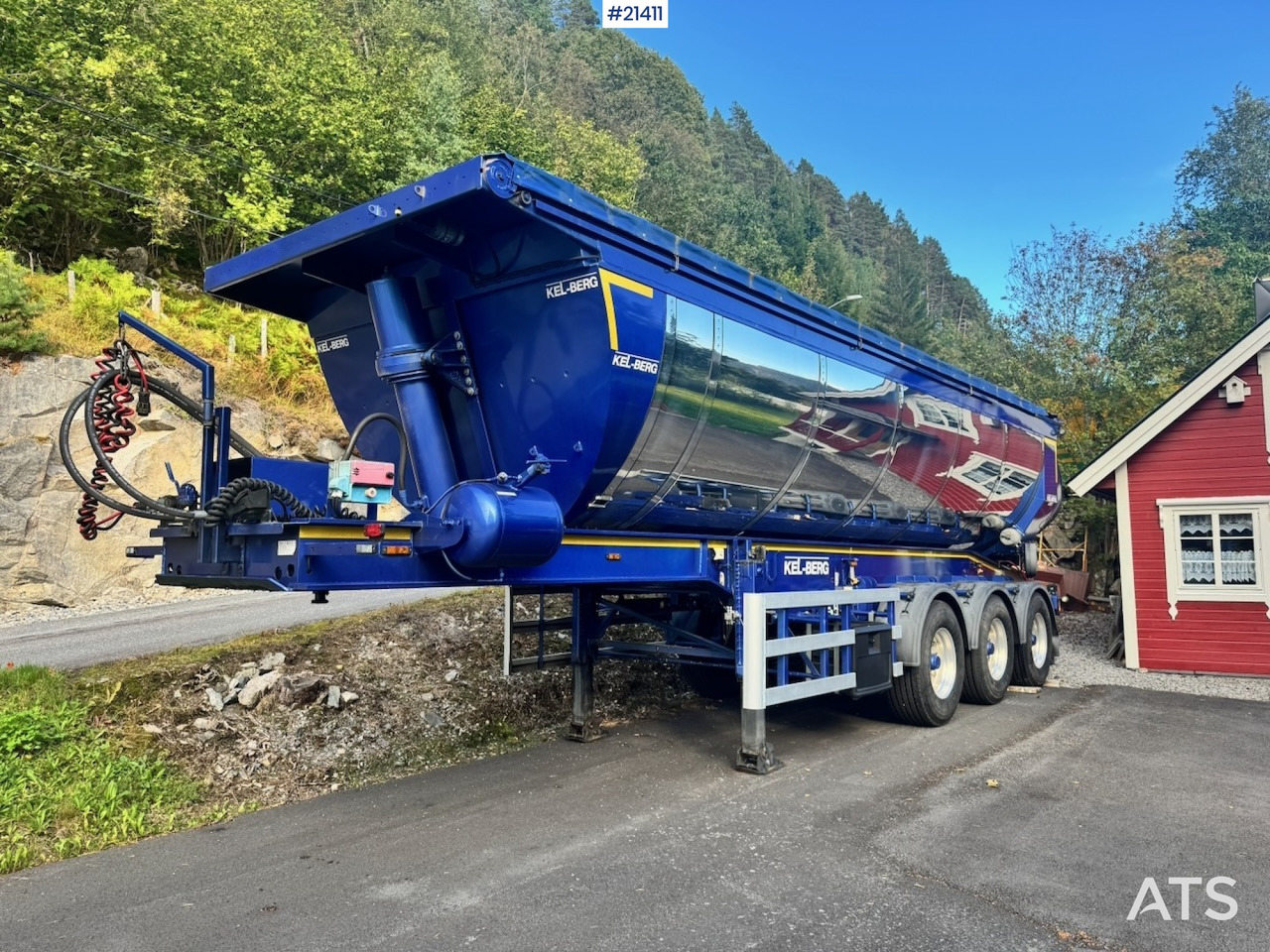 Kel-berg Asfaltsemi - Semiremorcă basculantă: Foto 1 Kel-berg Asfaltsemi - Semiremorcă basculantă: Foto 1