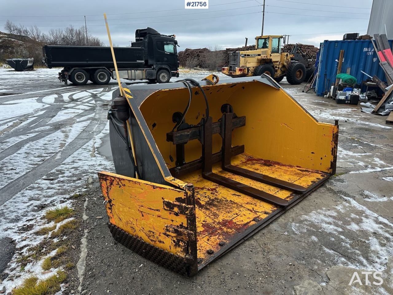 Klappvingeskuffe til hjullaster - Cupă incărcător: Foto 2 Klappvingeskuffe til hjullaster - Cupă incărcător: Foto 2