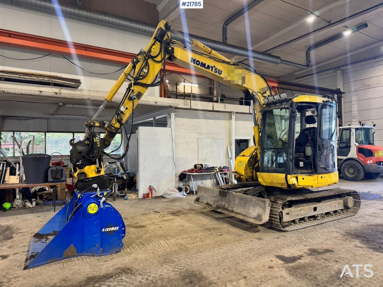 Komatsu 2013 Komatsu PC78US-8 Beltegraver m/ Rototilt og 2 skuffer. - Excavator pe şenile: Foto 2 Komatsu 2013 Komatsu PC78US-8 Beltegraver m/ Rototilt og 2 skuffer. - Excavator pe şenile: Foto 2