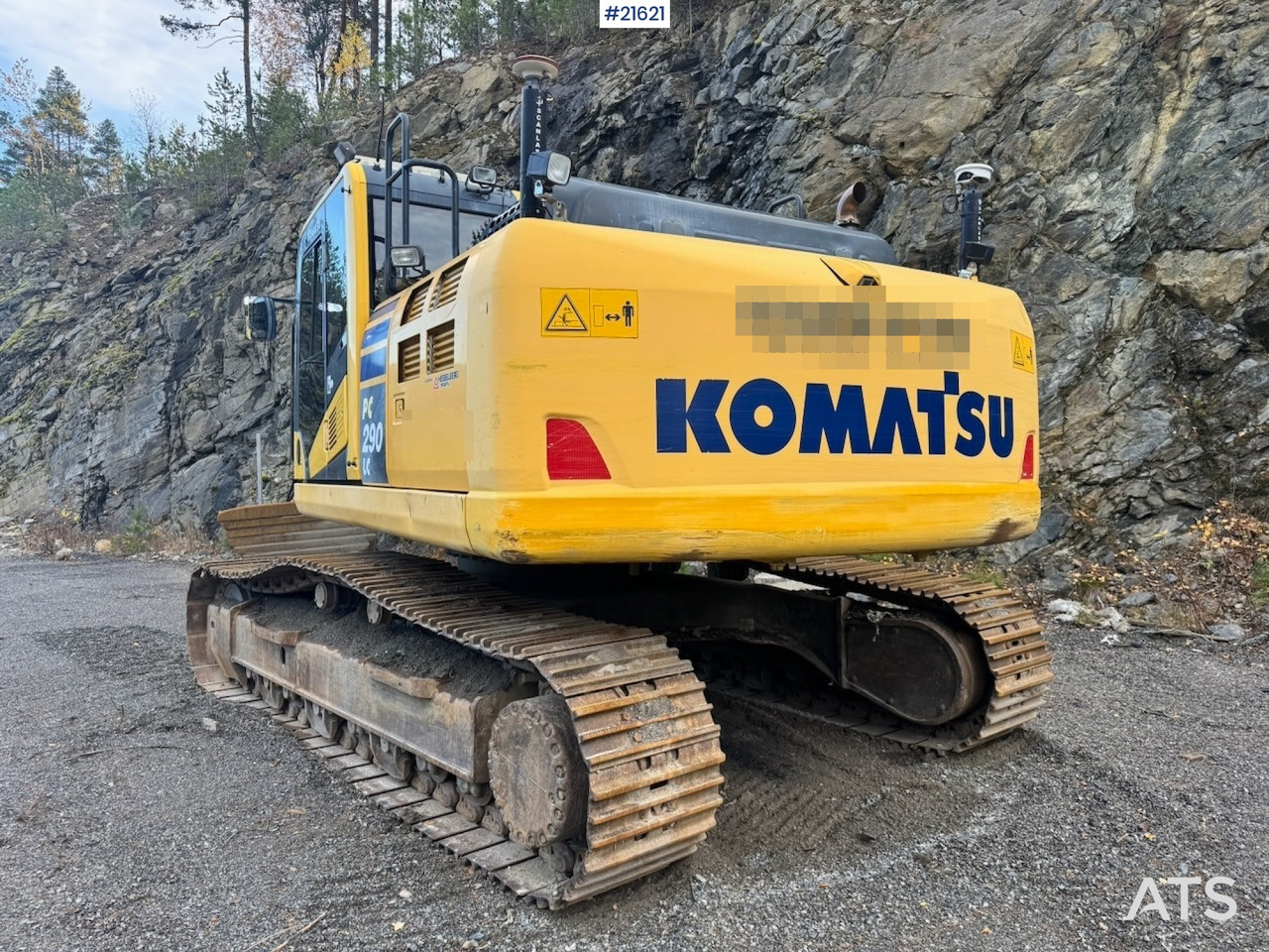Komatsu Komatsu PC290LC-10 m/ Rototilt, 2 skuffer og GPS. Nytt understell! - Excavator pe şenile: Foto 4 Komatsu Komatsu PC290LC-10 m/ Rototilt, 2 skuffer og GPS. Nytt understell! - Excavator pe şenile: Foto 4