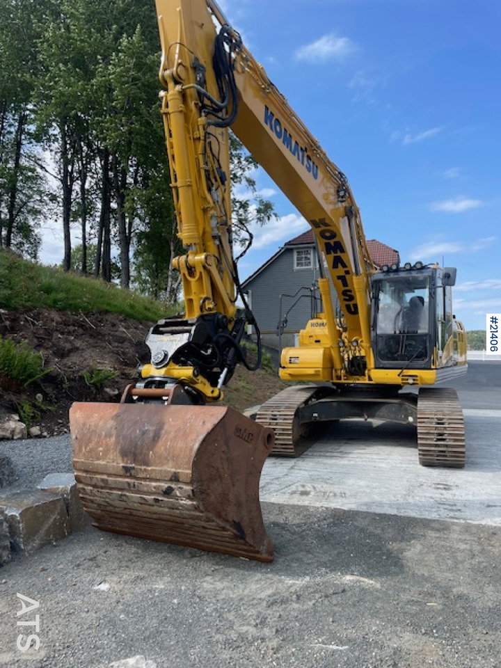Komatsu PC210LC-11 m/Graveskuffe, pusseskuffe, rototilt og Leica gps - Excavator pe şenile: Foto 1 Komatsu PC210LC-11 m/Graveskuffe, pusseskuffe, rototilt og Leica gps - Excavator pe şenile: Foto 1