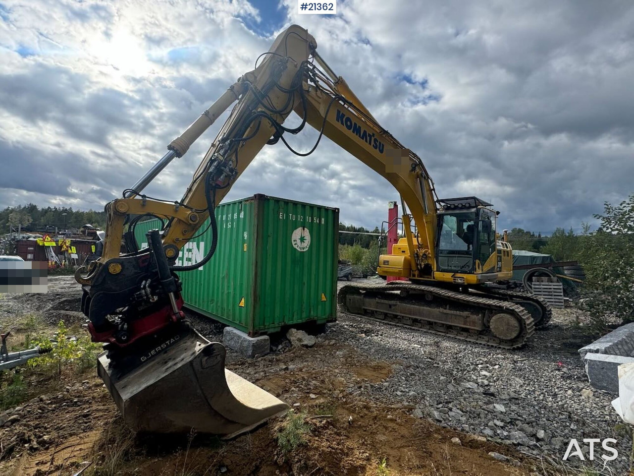 Komatsu PC290LC-11 Beltegraver m/ tilt og 2 skuffer - Excavator pe şenile: Foto 4 Komatsu PC290LC-11 Beltegraver m/ tilt og 2 skuffer - Excavator pe şenile: Foto 4