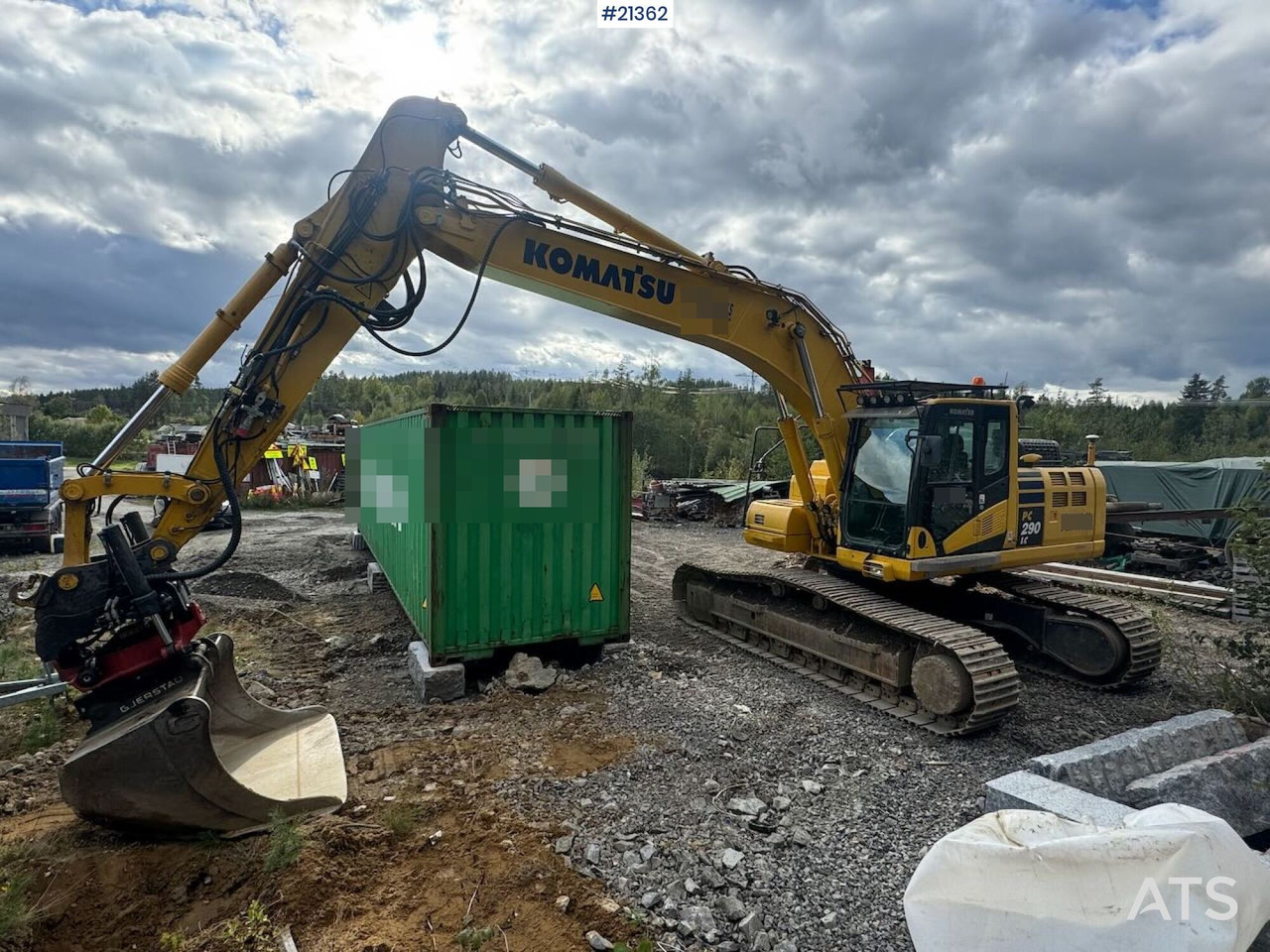 Komatsu PC290LC-11 Beltegraver m/ tilt og 2 skuffer - Excavator pe şenile: Foto 3 Komatsu PC290LC-11 Beltegraver m/ tilt og 2 skuffer - Excavator pe şenile: Foto 3