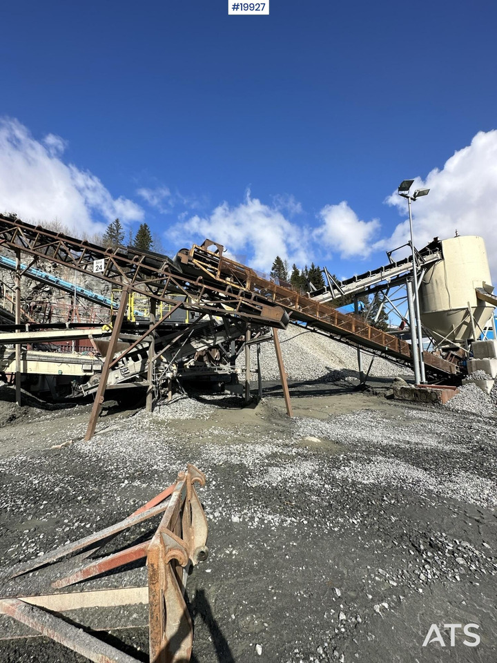 Lagersilo m/ mater - Concasor mobil: Foto 1 Lagersilo m/ mater - Concasor mobil: Foto 1