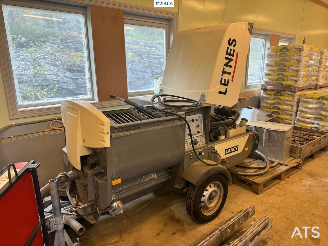 Lancy PH9TCL Gysepumpe - Pompă de beton staționară: Foto 2 Lancy PH9TCL Gysepumpe - Pompă de beton staționară: Foto 2