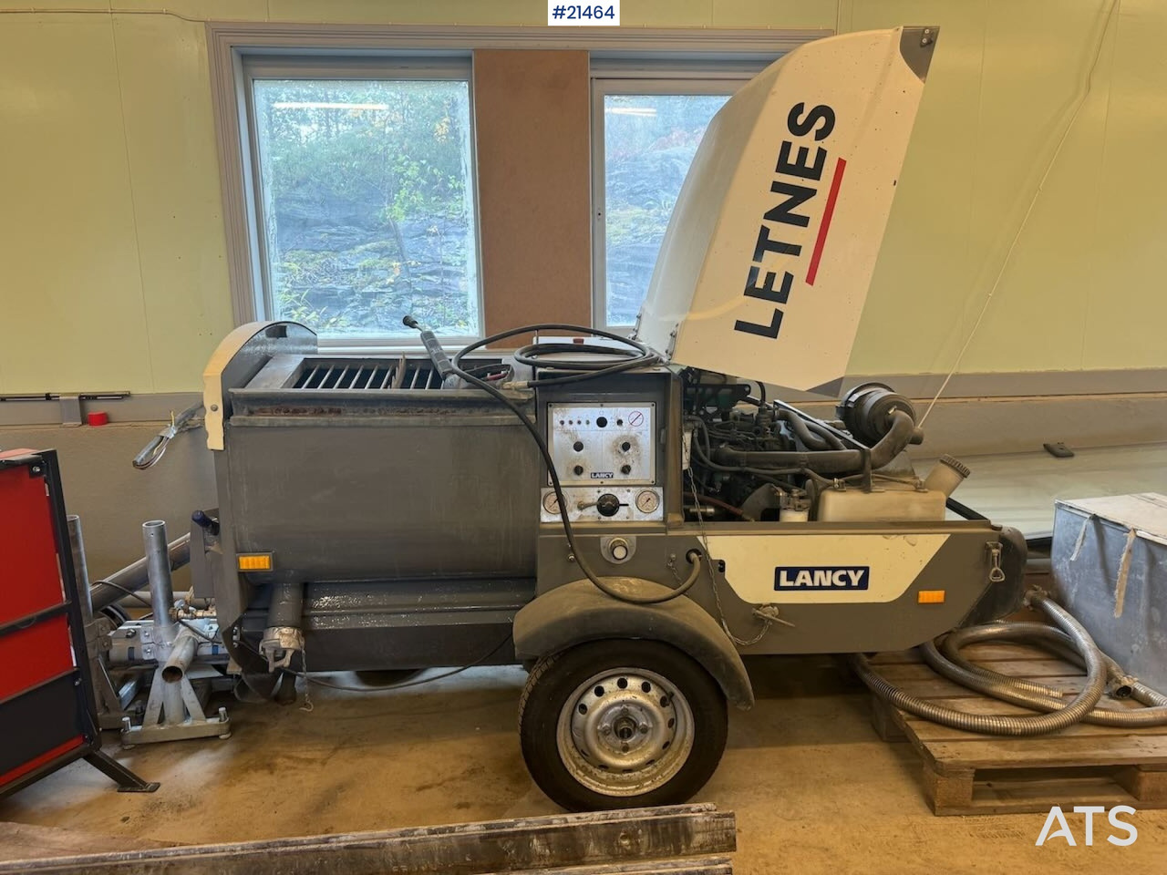 Lancy PH9TCL Gysepumpe - Pompă de beton staționară: Foto 1 Lancy PH9TCL Gysepumpe - Pompă de beton staționară: Foto 1