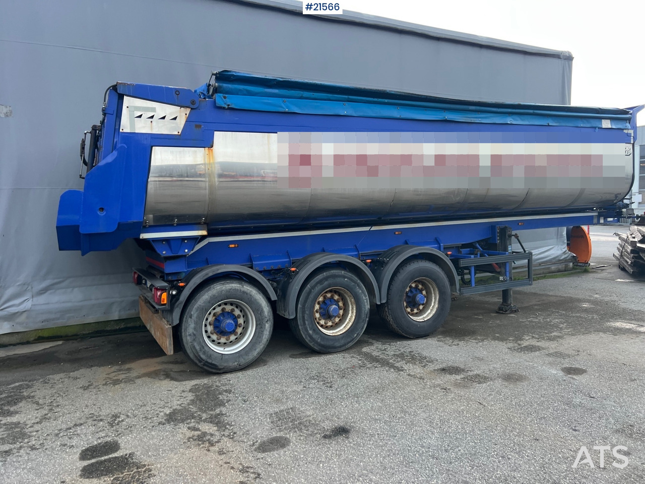 Langendorf 3 akslet asfaltsemi m/ Hydraulsik kapell - Remorcă basculantă: Foto 5 Langendorf 3 akslet asfaltsemi m/ Hydraulsik kapell - Remorcă basculantă: Foto 5