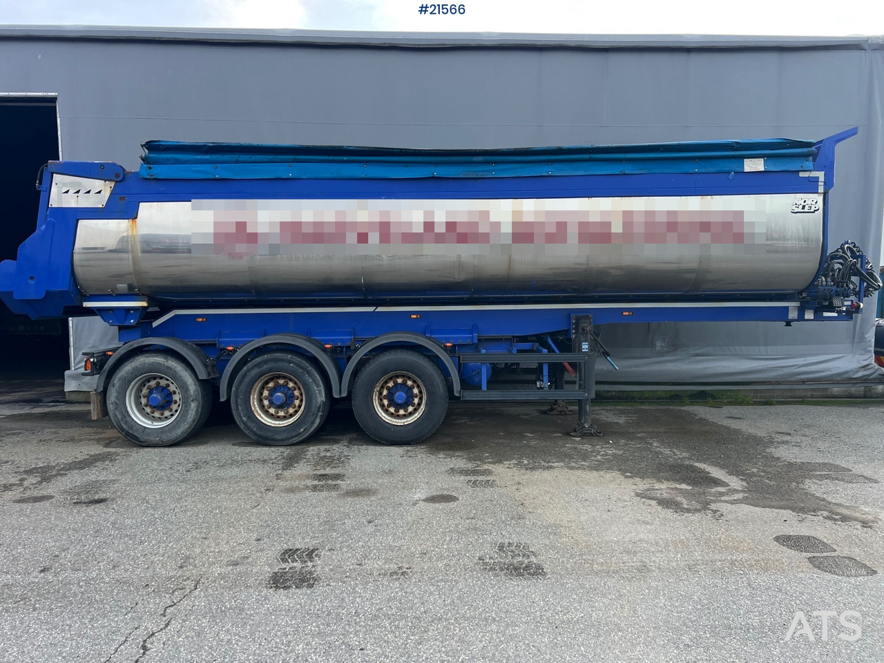 Langendorf 3 akslet asfaltsemi m/ Hydraulsik kapell - Remorcă basculantă: Foto 3 Langendorf 3 akslet asfaltsemi m/ Hydraulsik kapell - Remorcă basculantă: Foto 3