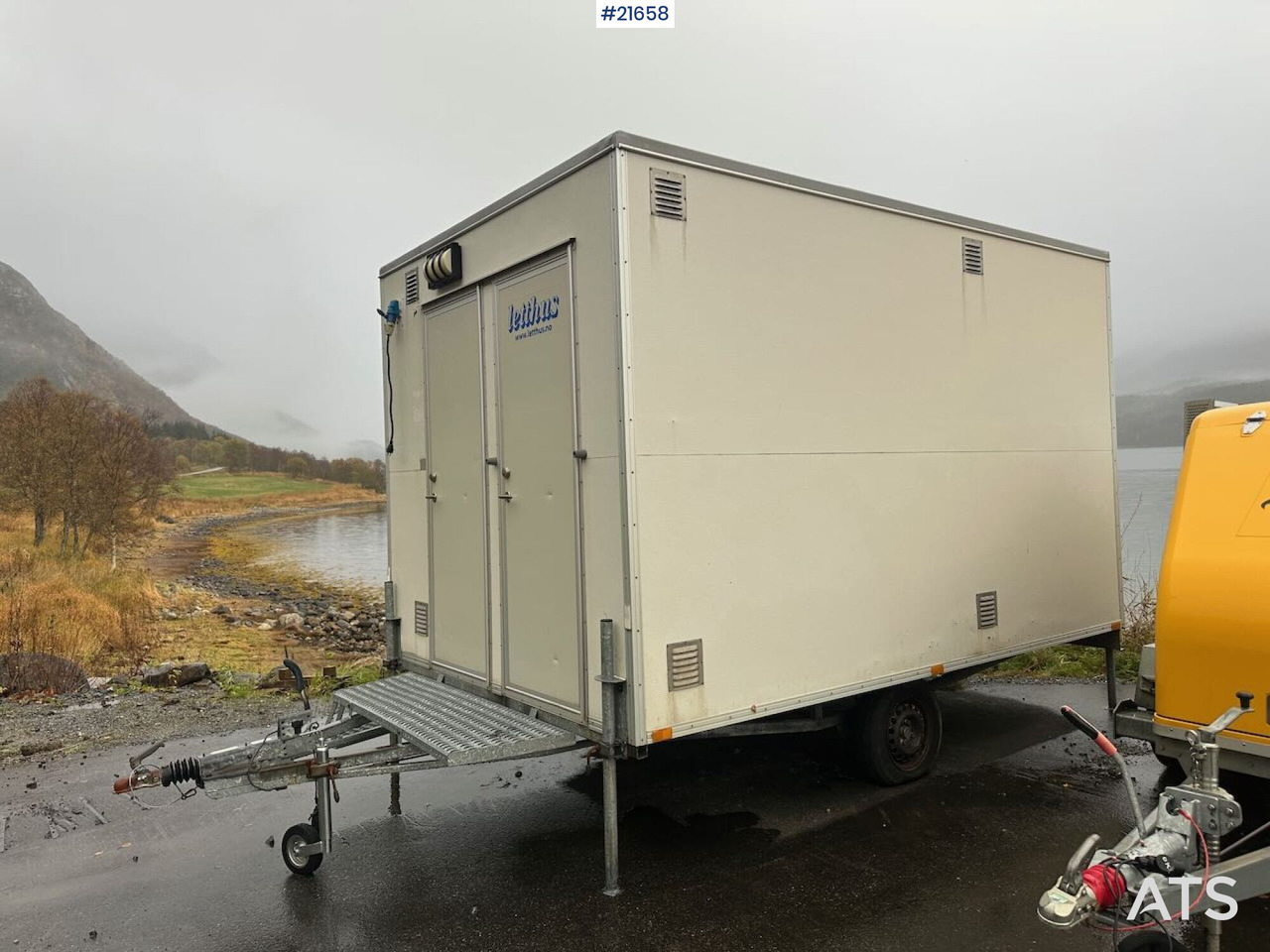 Letthus brakke - Container locuibil, Remorcă: Foto 3 Letthus brakke - Container locuibil, Remorcă: Foto 3