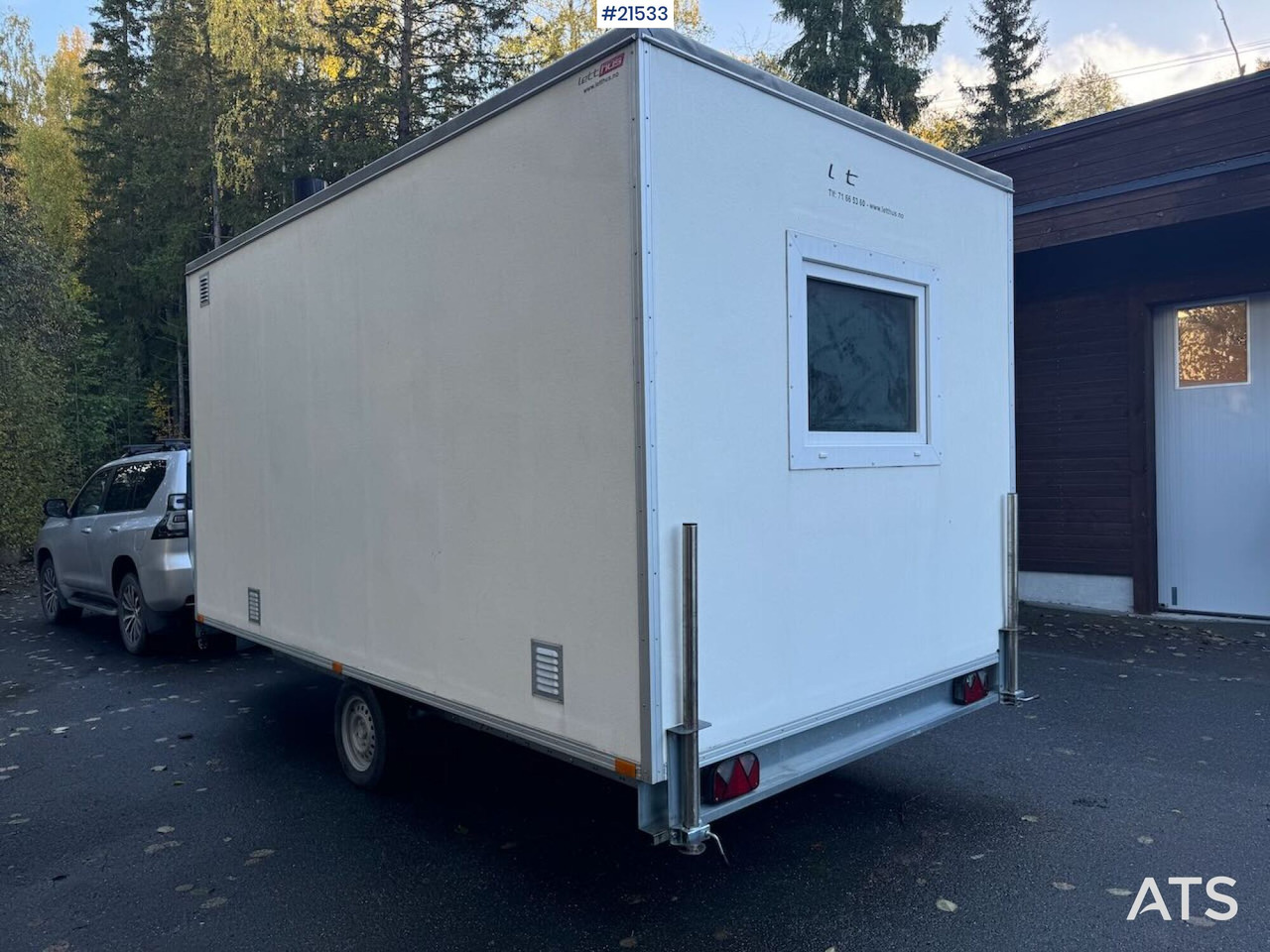 Letthus brakke - Container locuibil, Remorcă: Foto 5 Letthus brakke - Container locuibil, Remorcă: Foto 5