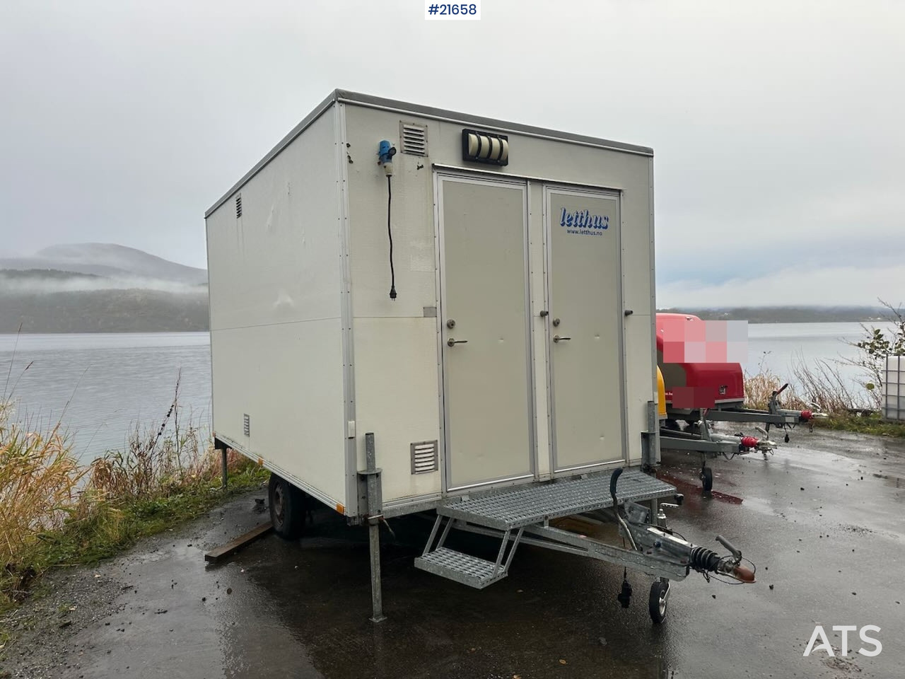 Letthus brakke - Container locuibil, Remorcă: Foto 1 Letthus brakke - Container locuibil, Remorcă: Foto 1