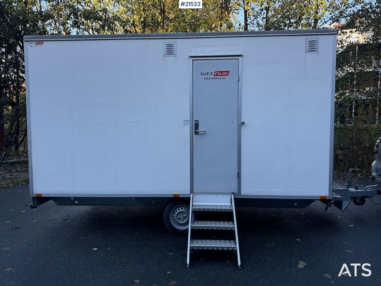 Letthus brakke - Container locuibil, Remorcă: Foto 2 Letthus brakke - Container locuibil, Remorcă: Foto 2
