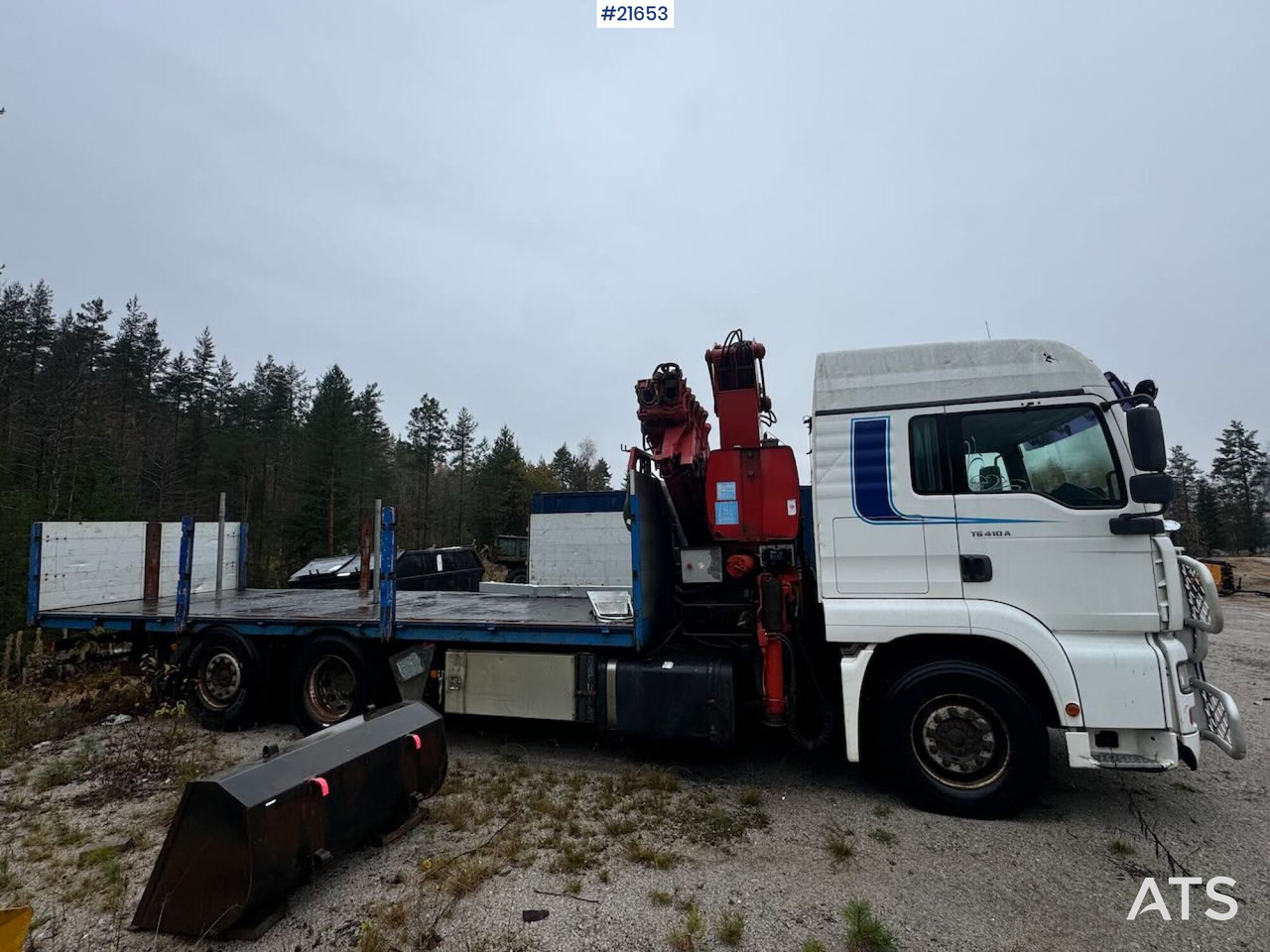 MAN 26.413 - Camion cu macara: Foto 4 MAN 26.413 - Camion cu macara: Foto 4