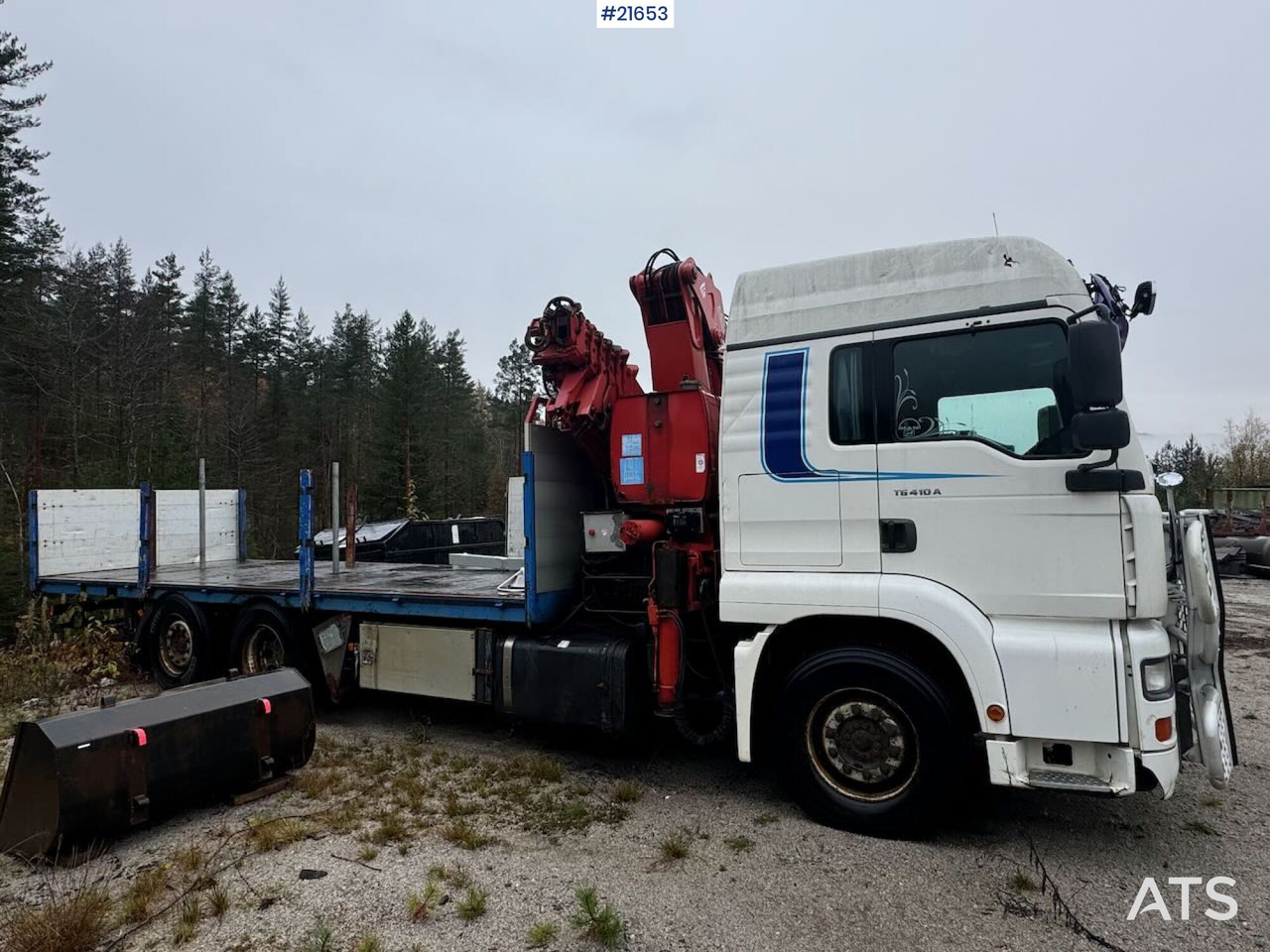 MAN 26.413 - Camion cu macara: Foto 3 MAN 26.413 - Camion cu macara: Foto 3