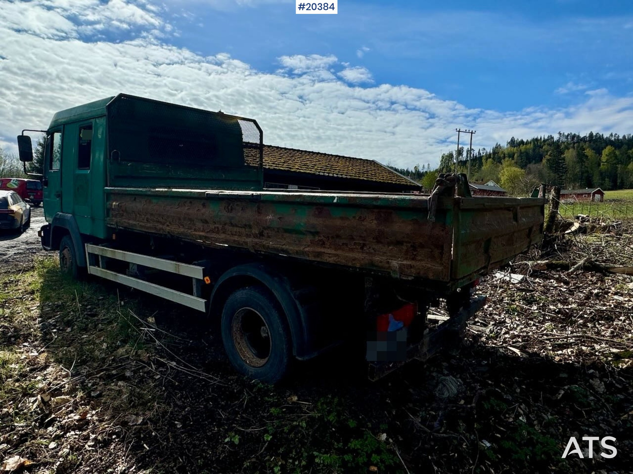 MAN LE8.180 - Camion platformă: Foto 4 MAN LE8.180 - Camion platformă: Foto 4