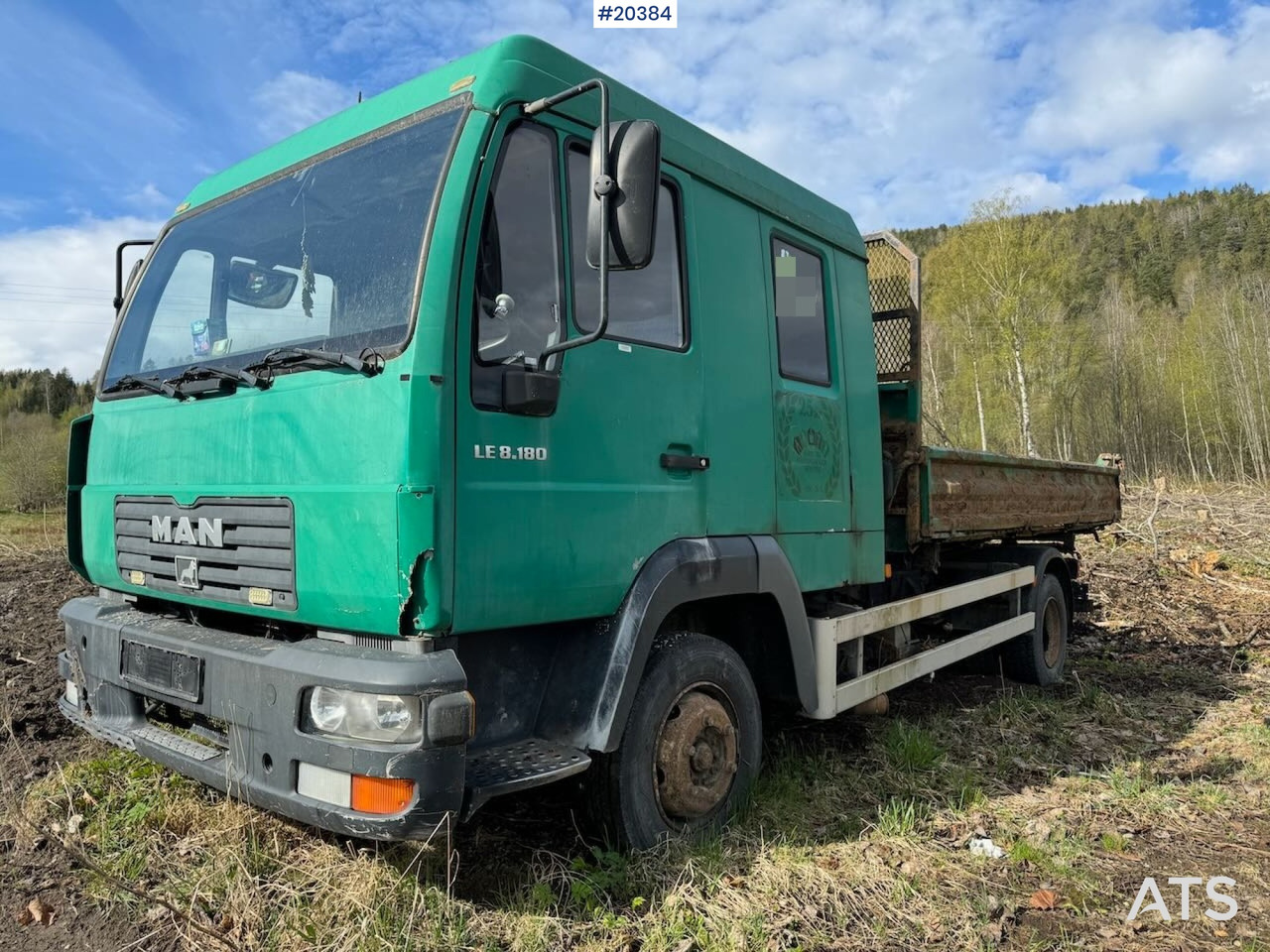 MAN LE8.180 - Camion platformă: Foto 2 MAN LE8.180 - Camion platformă: Foto 2