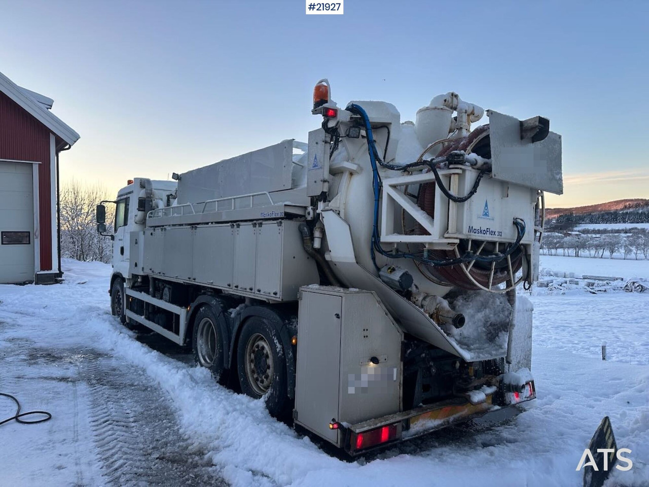 MAN TGA 26.430 6x2 sug-/spylebil m/ Maskoflex påbygg. SE VIDEO. - Maşină pentru vidanjări: Foto 4 MAN TGA 26.430 6x2 sug-/spylebil m/ Maskoflex påbygg. SE VIDEO. - Maşină pentru vidanjări: Foto 4