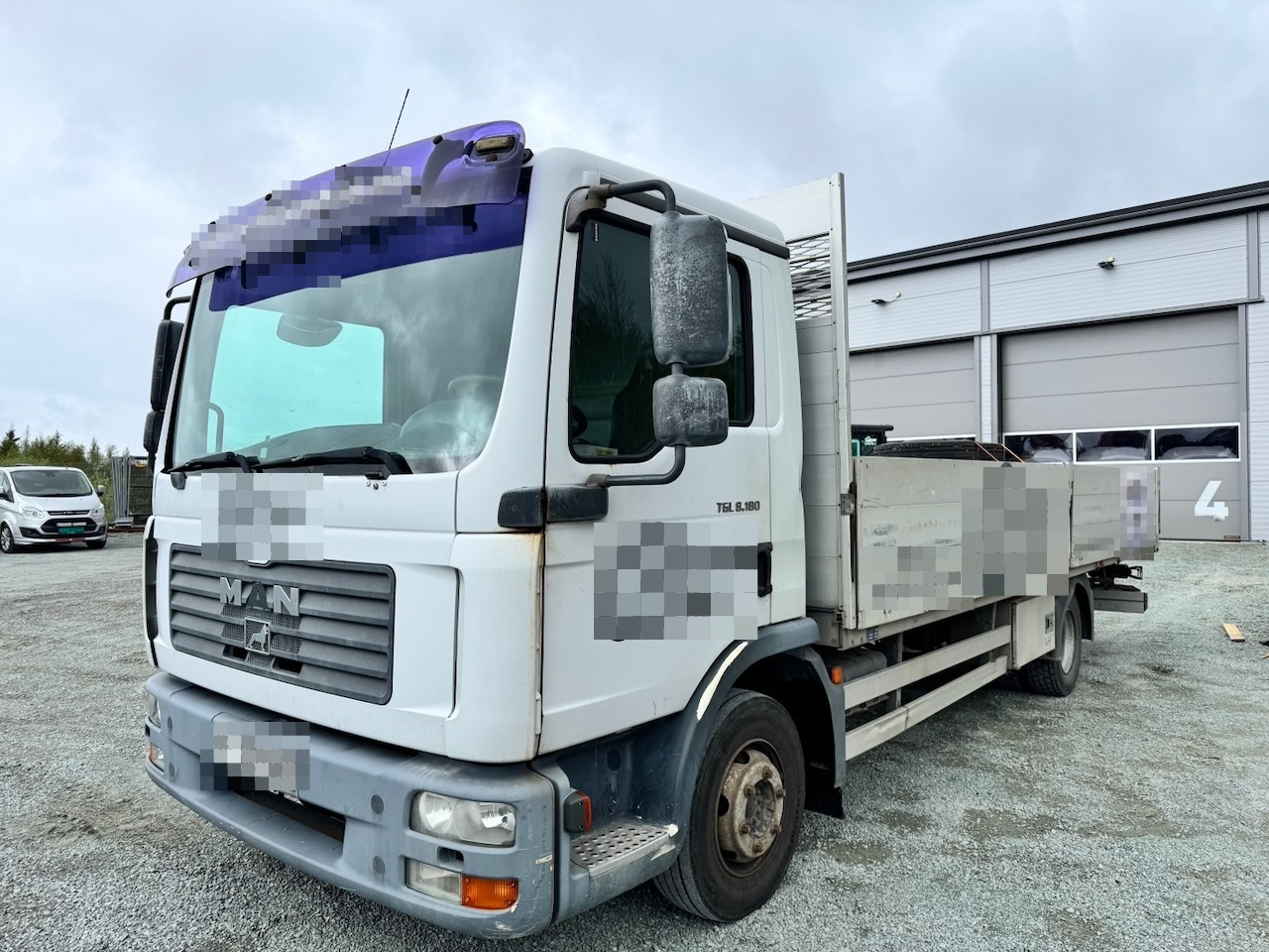 MAN TGL 8.180 - Camion platformă: Foto 1 MAN TGL 8.180 - Camion platformă: Foto 1