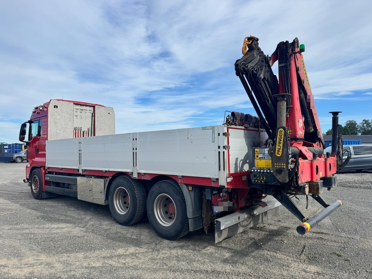 MAN TGS 26.500 6x4 Kranbil m/ 19 t/m Bakmontert kran. SE VIDEO - Camion cu macara: Foto 4 MAN TGS 26.500 6x4 Kranbil m/ 19 t/m Bakmontert kran. SE VIDEO - Camion cu macara: Foto 4