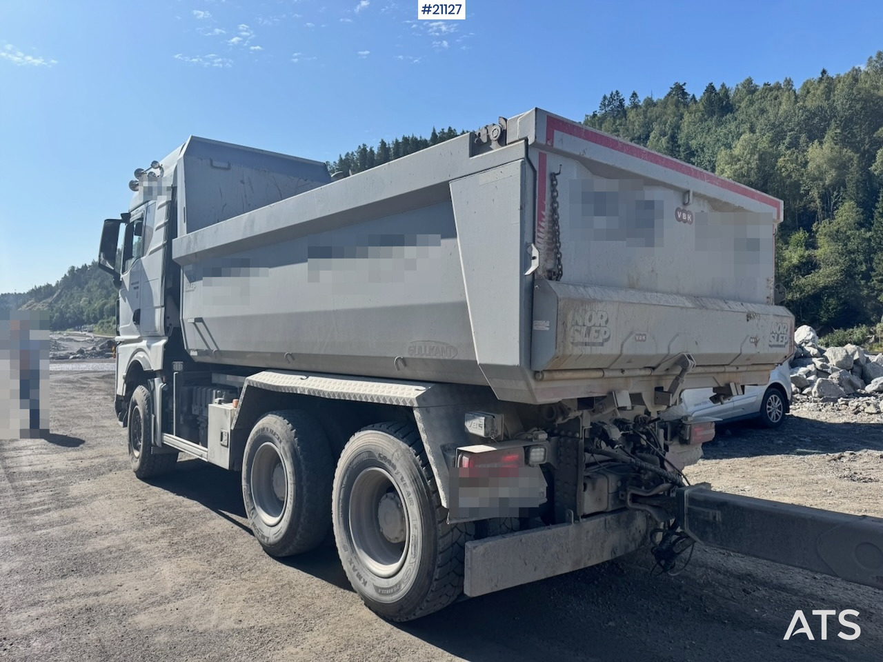 MAN TGX 33.580 - Camion basculantă: Foto 5 MAN TGX 33.580 - Camion basculantă: Foto 5