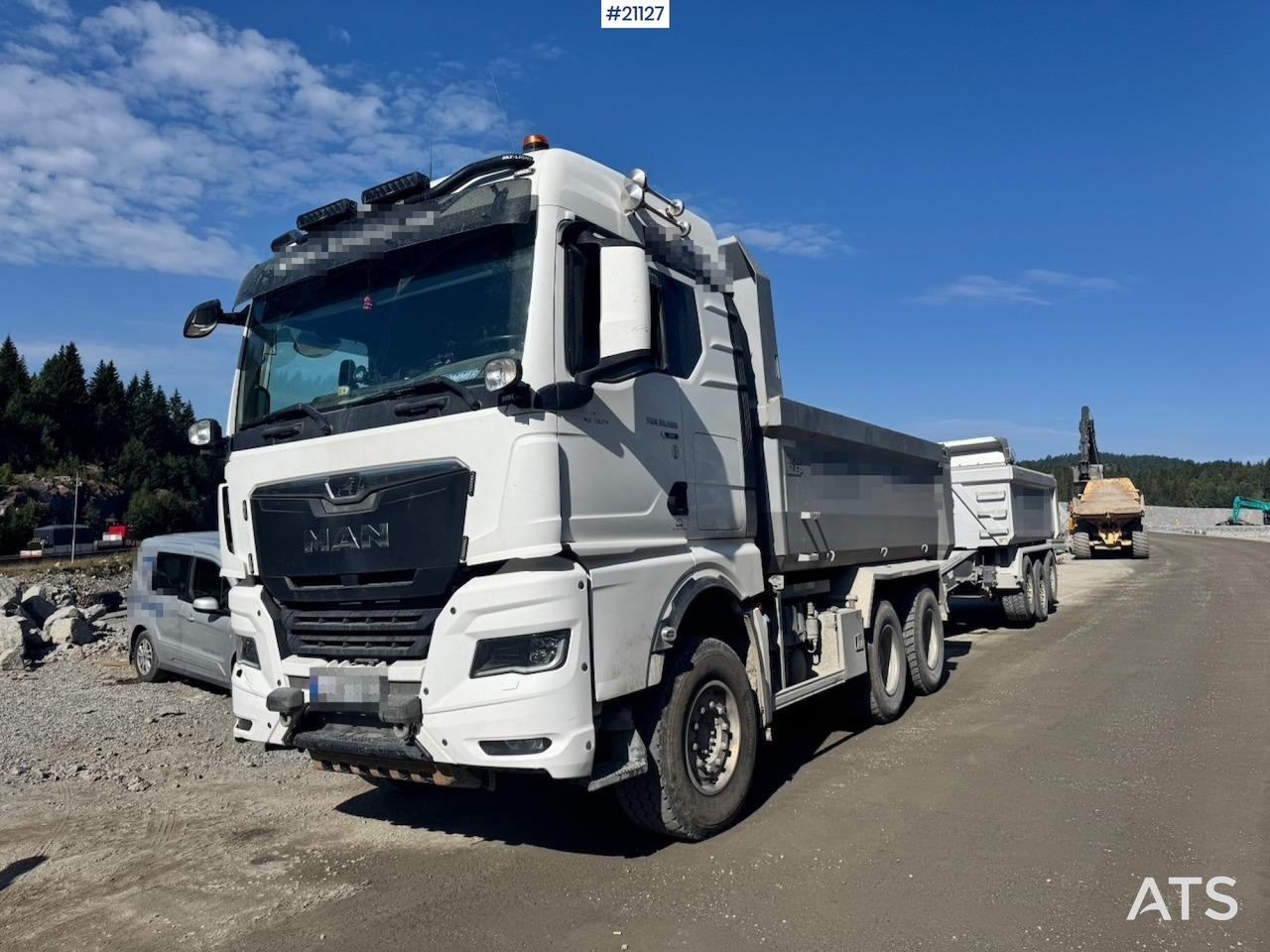 MAN TGX 33.580 - Camion basculantă: Foto 1 MAN TGX 33.580 - Camion basculantă: Foto 1