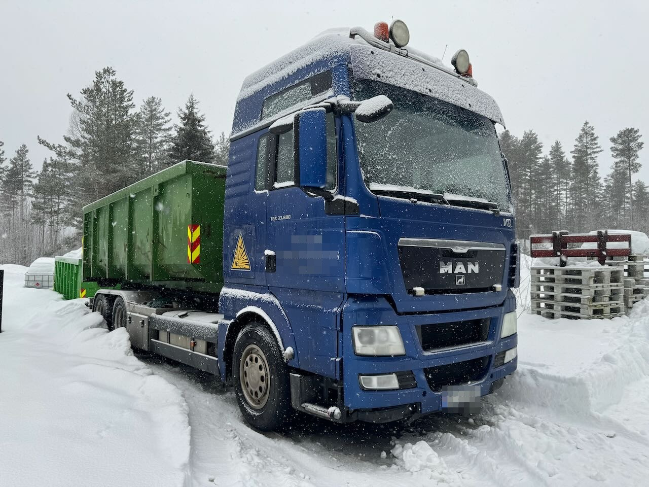 MAN TGX 33.680 Krokbil med Palift Krok - Camion cu cârlig: Foto 1 MAN TGX 33.680 Krokbil med Palift Krok - Camion cu cârlig: Foto 1