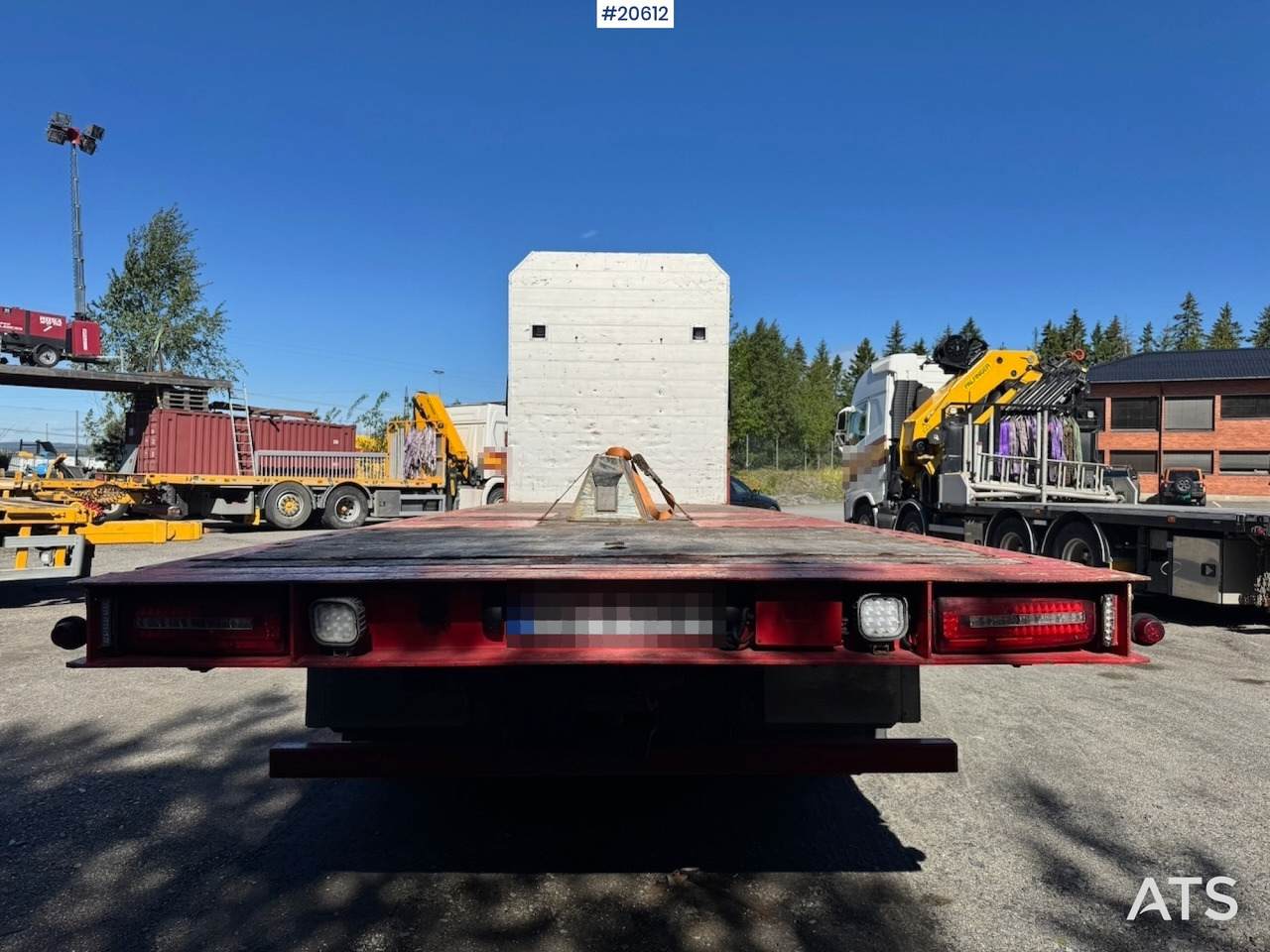 MAN TGX 580 - Camion platformă: Foto 5 MAN TGX 580 - Camion platformă: Foto 5
