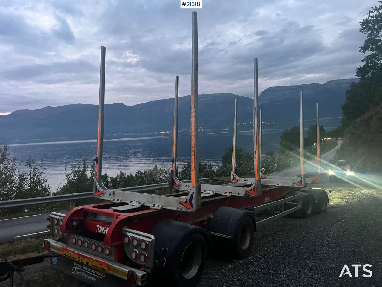 MVB10 MVB10-FLS4 4 akslet Tømmerhenger - Remorcă transport busteni: Foto 5 MVB10 MVB10-FLS4 4 akslet Tømmerhenger - Remorcă transport busteni: Foto 5