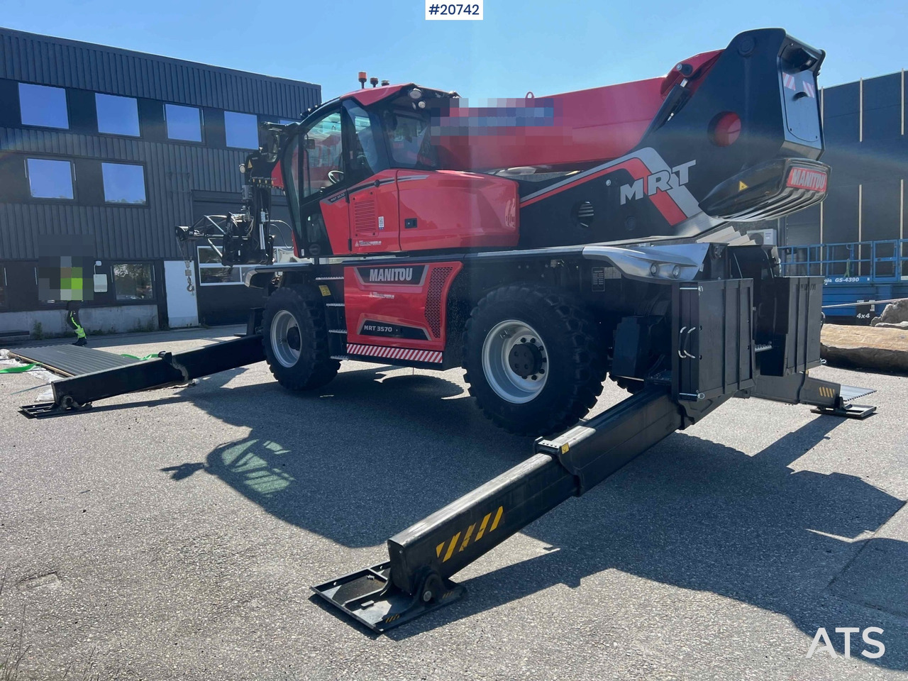 Stivuitor telescopic Manitou MRT 3570: Foto 21