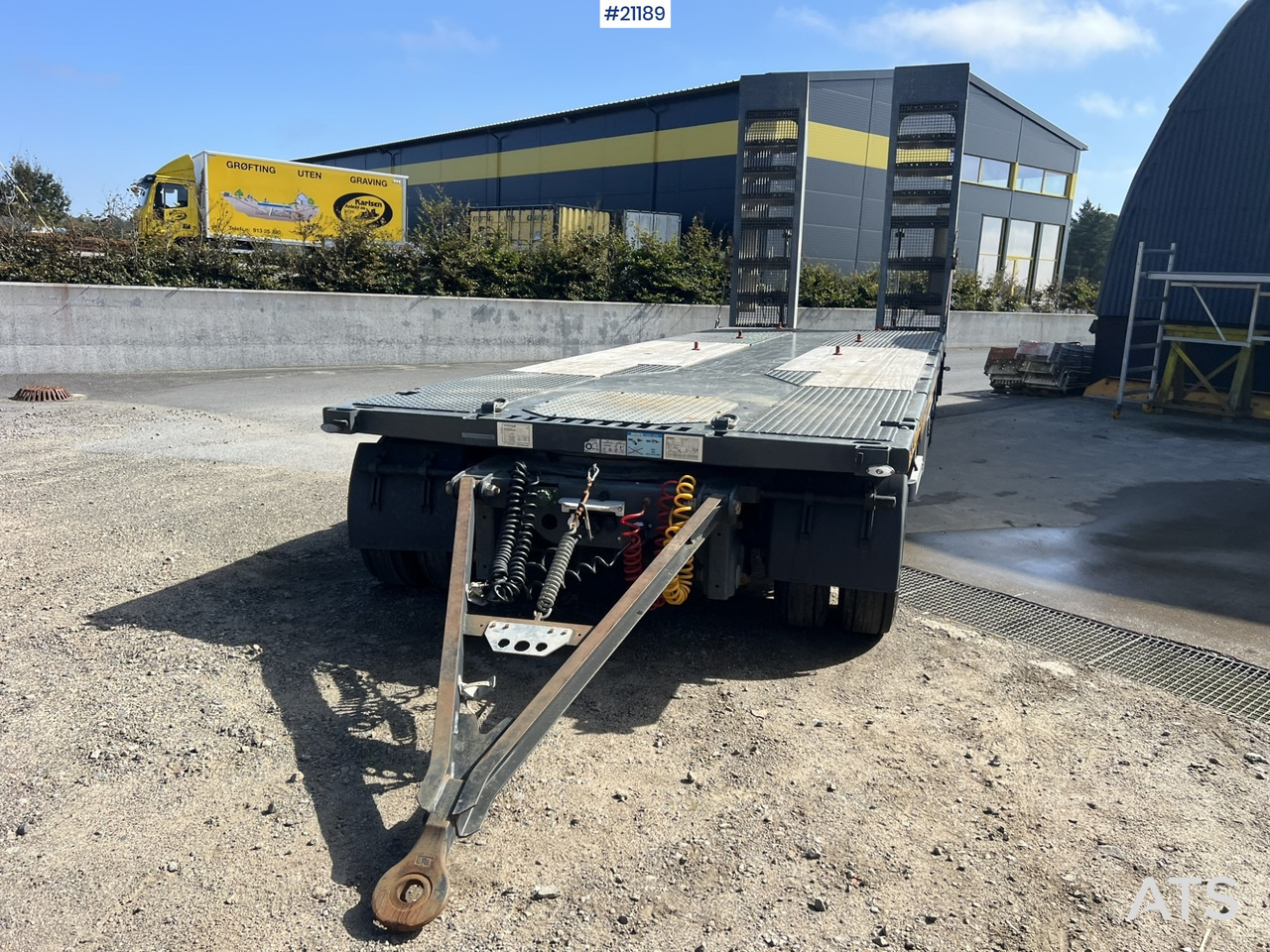 Maxtrailer Maskinhenger - Remorcă transport agabaritic: Foto 3 Maxtrailer Maskinhenger - Remorcă transport agabaritic: Foto 3